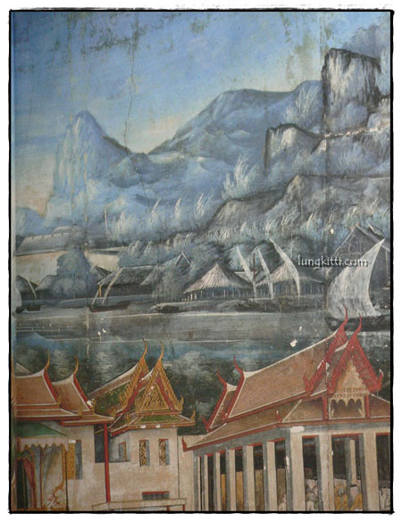 จิตรกรรมฝาผนังในประเทศไทย วัดปทุมวนาราม 014373