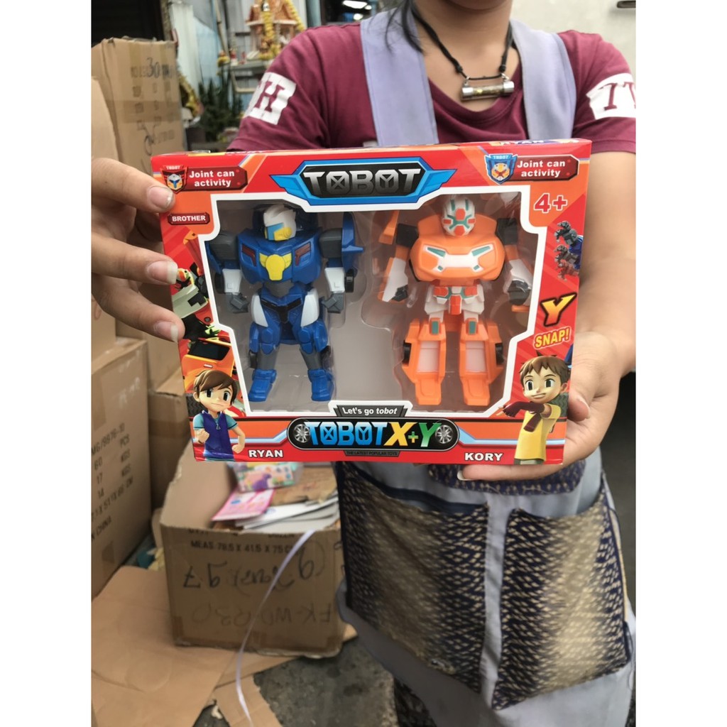 50092 หุ่นแปลงร่าง 2 ตัว กล่องละ