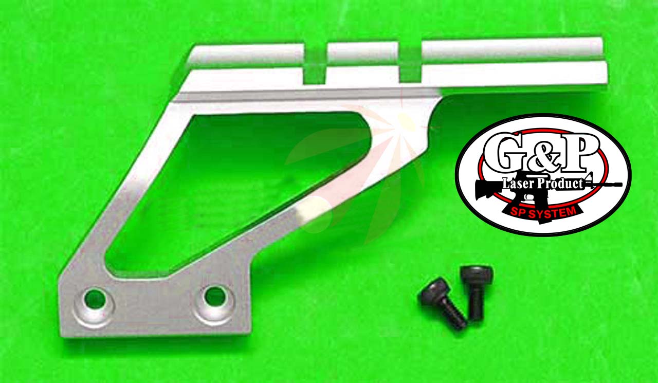 G&P Scope Mount Base for Hi-Capa Series Airsoft GBB - Silver