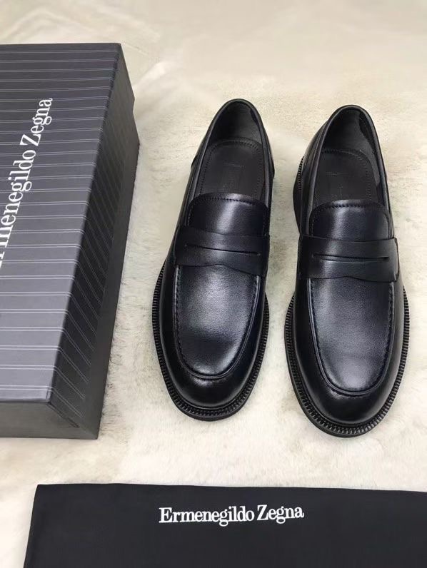 **do** รองเท้าหนัง Zegna Siena Flex Shoes ของผู้ชาย สินค้าใหม่ ของแท้