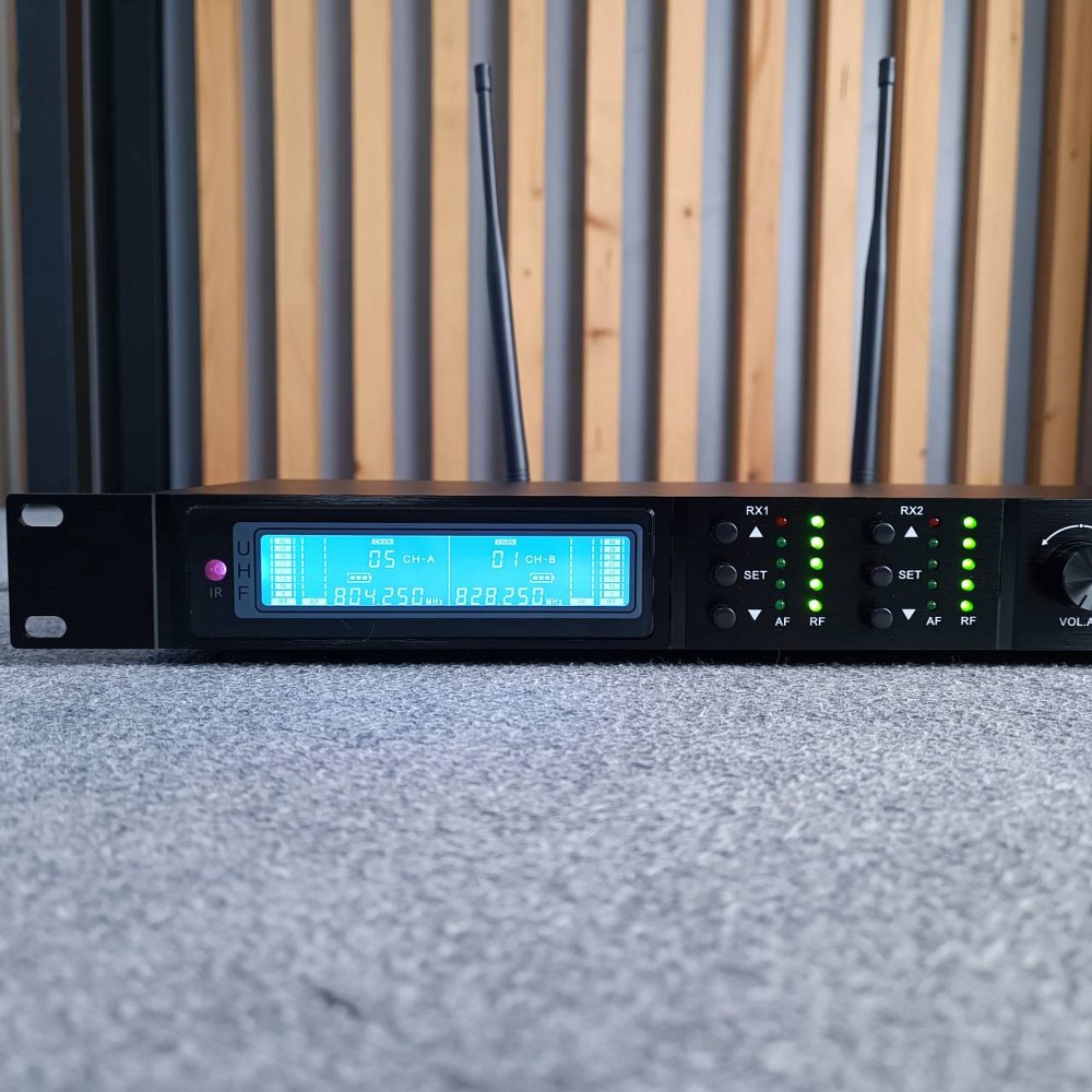 TADA X-300 ไมค์ลอยคู่ ไมค์ลอยมือถือคู่UHF มีกระเป๋า ไมค์ลอย ไมค์คาราโอเกะ WIRELESS MICROPHONE ธาดา TA DA X 300 TA-DA X300 เอไอ-ไพศาล