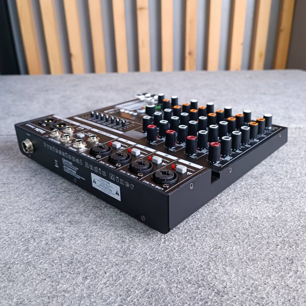 TADA CHAMP-6 MIXER มิกเซอร์อนาล็อก 6 แชนแนล บลูทูธ Bluetooth mixer เอฟเฟคแท้ ธาดา TA DA CHAMP 6 CHAMP6 เอไอ-ไพศาล