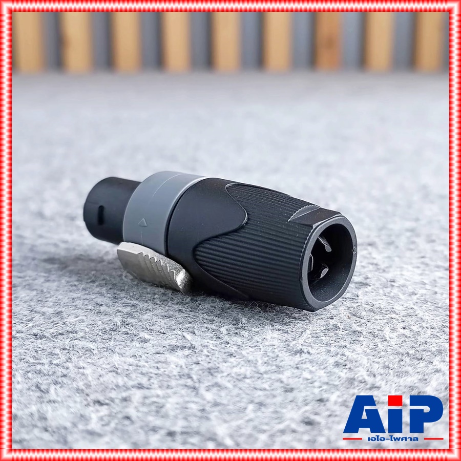 1ตัว NPE E-122B speakon สีดำ สเปคคอน ตัวผู้ แจ็คสเปคคอน E 122 A สเปคคอนตัวผู้ สเปคคอนตู้ลำโพง E122 เอไอ-ไพศาล