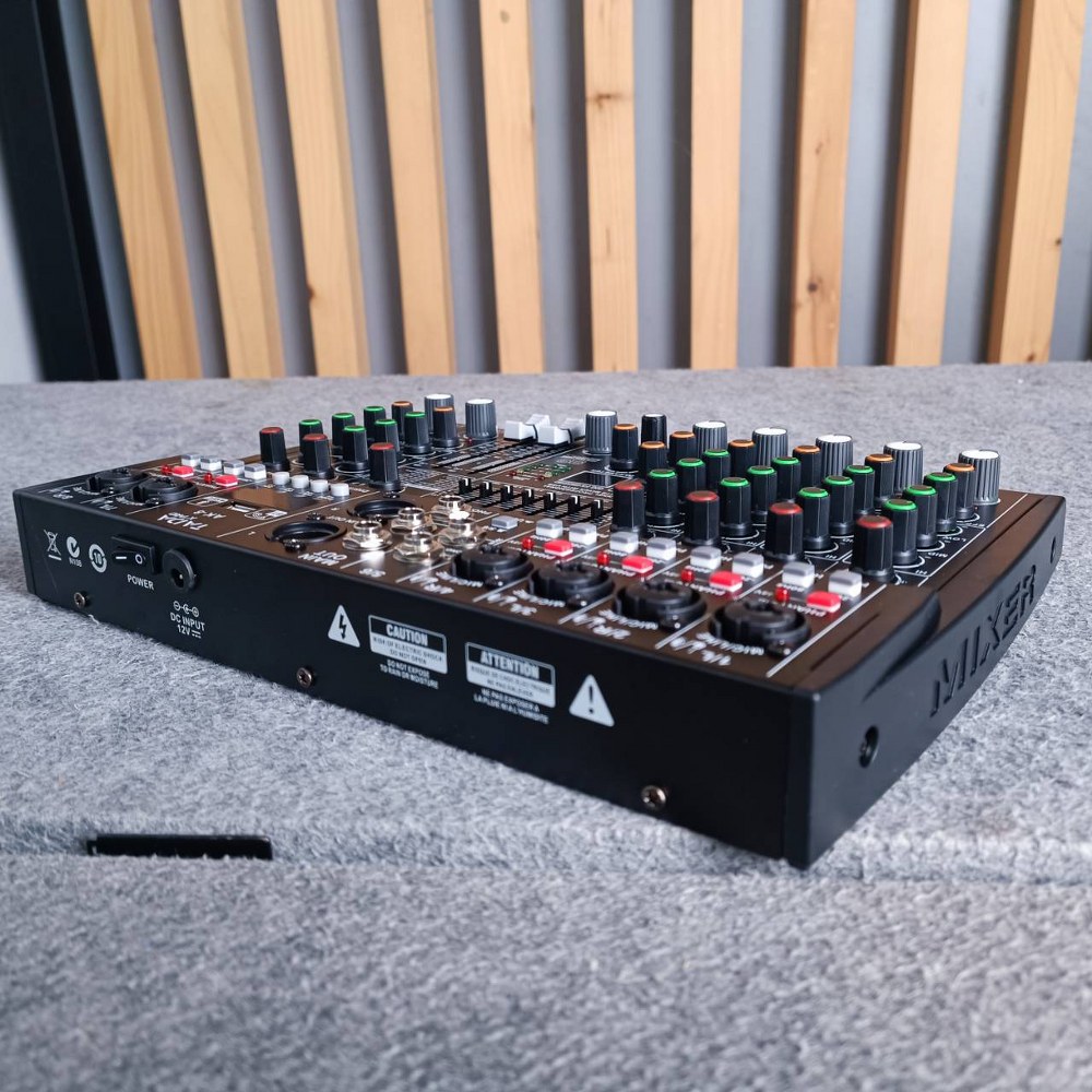 TADA AK-8 MIXER มิกเซอร์ มิกเซอร์อนาล็อก 8 แชนแนล มิกซ์ เครื่องผสมสัญญาณเสียง ธาดา AK 8 AK8 เอไอ-ไพศาล