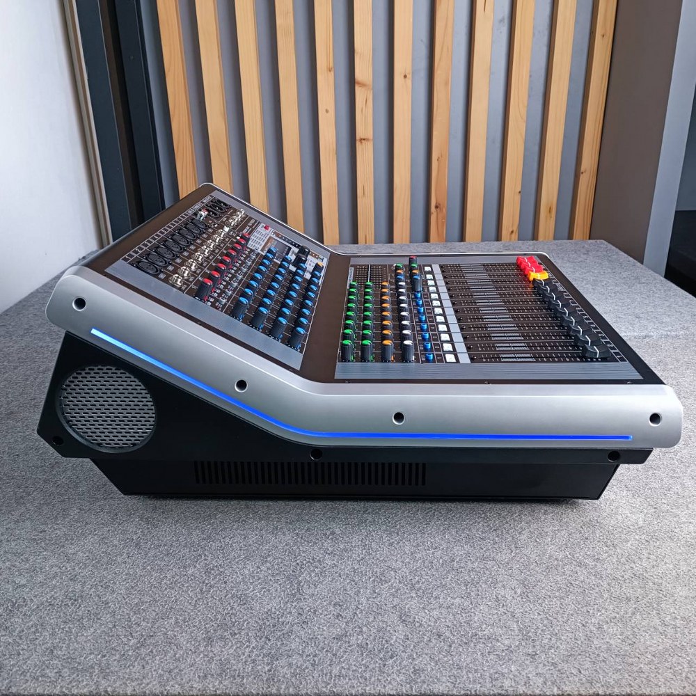 PROEUROTECH PMX-P8800 X4 POWERMIXER+บูลทูส เพาเวอร์มิกเซอร์ รุ่นใหม่ โปรยูโรเทค 8 ช่องไมค์ 4 ช่องขับลำโพง 800 วัตต์ ตัดความถี่ซับได้ PMX P8800 PMXP8800 เอไอ-ไพศาล