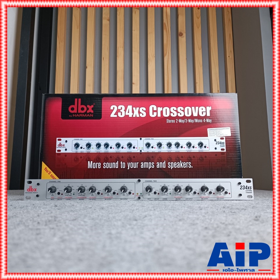 แท้มหาจักร* DBX 234XS crossover ดีบีเอ๊กส์ Cossover 234 XS ครอสโอเวอร์ +++ ครอส2/3ทาง ครอสตัดเสียง เอไอ-ไพศาล