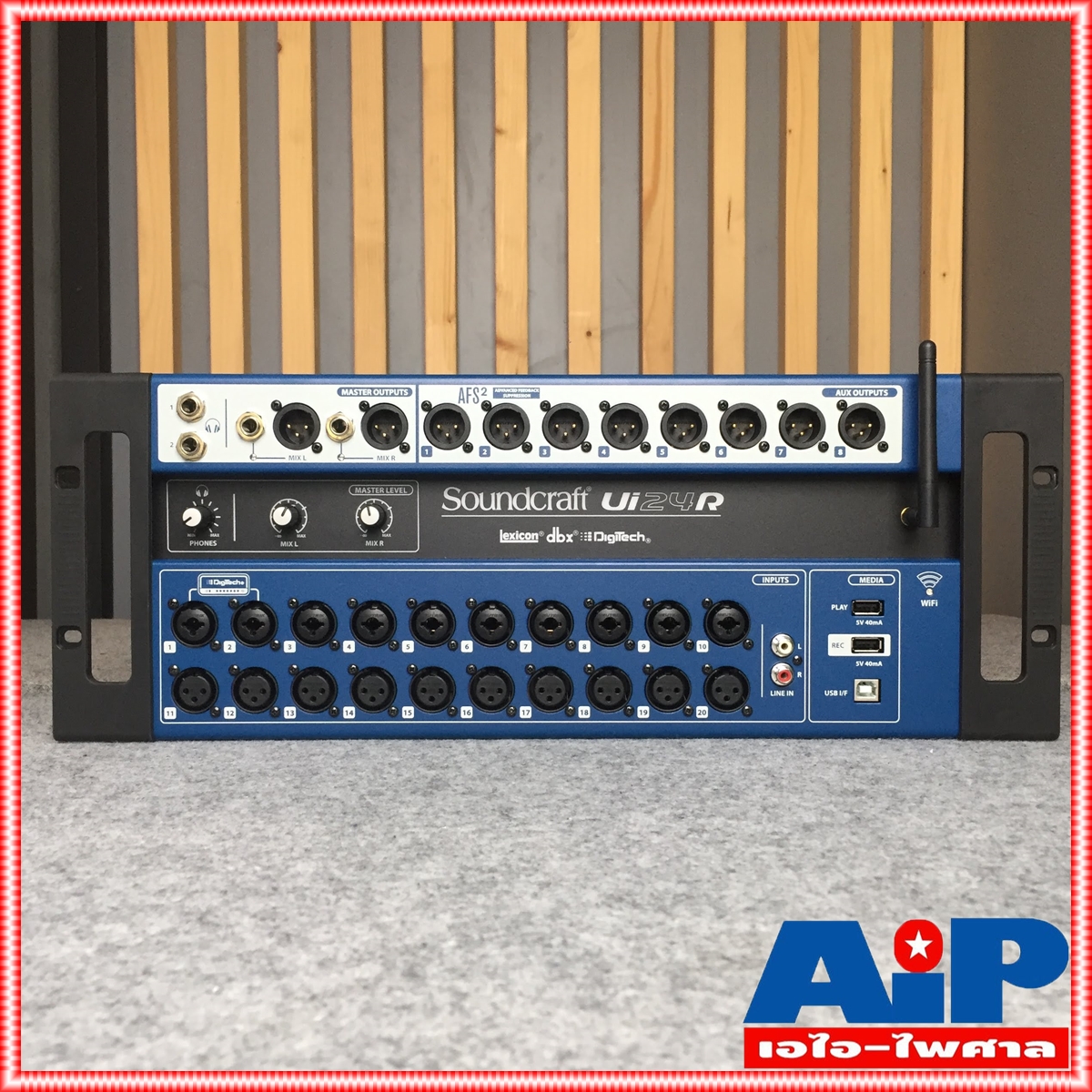 SOUNDCRAFT UI-24R Digital Mixer มิกเซอร์ มิกดิจิตอล เครื่องปรับแต่งเสียง MIX ตัวปรับแต่งเสียง เครื่องเสียง เอไอ-ไพศาล +++