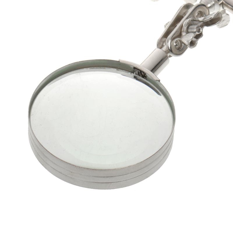 5x zoom BEST-168Z Desktop Magnifier magnifying glass with clip for cell phone SMD repair soldering tool