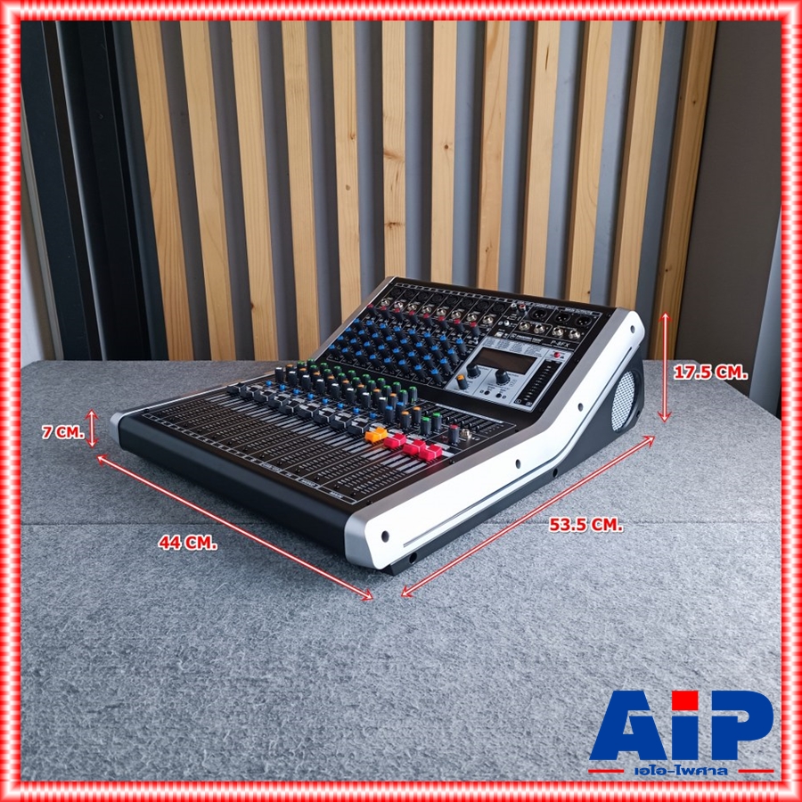 PROEUROTECH P-8FX MIXER รุ่นใหม่ มิกเซอร์ 8 ช่อง โปรยูโรเทค เอฟเฟคแท้ บูลทูส P 8 FX P8FX เอไอ-ไพศาล