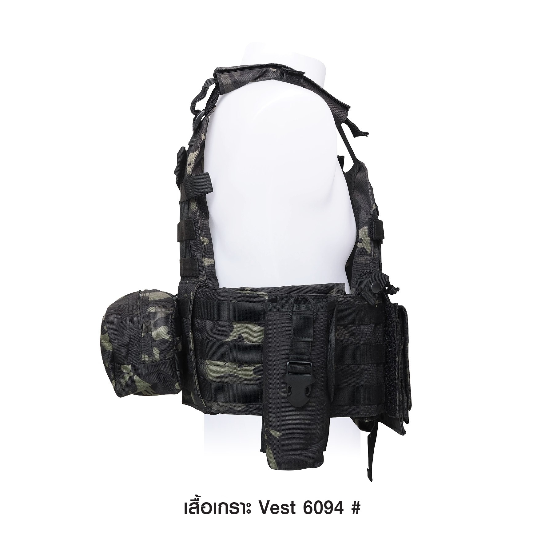 เสื้อเกราะ ผ้า 600D﹝Tactical Vest﹞