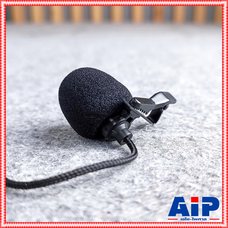 ไมค์หนีบปกเสื้อ ปลั๊กMINI XLR LG-22FP ไมค์ติดปกเสื้อ MIC ไมค์หนีบ ไมค์ ไมโครโพน เอไอ-ไพศาล