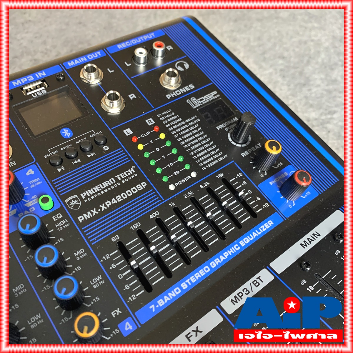 PROEUROTECH PMX-XP4200DSP POWERMIXER มิกซ์ มิกเซอร์ เพาเวอร์มิกซ์ PMX XP 4200 DSP เครื่องเสียง เครื่องปรับแต่งเสียง MIX PMX-XP4200