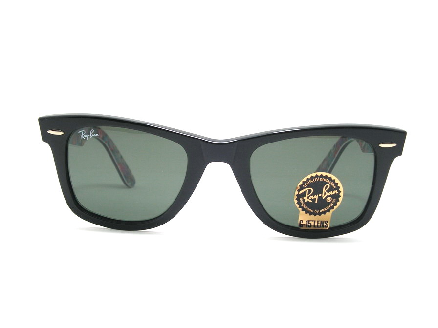 หมดแล้วค่ะ+++แว่นกันแดด Rayban Wayfarer (Rare Print) !!!สวยและเก๋มากมากค่ะ ของแท้100%และถูกสุดๆ ส่งตรงจากUS.ค่ะ