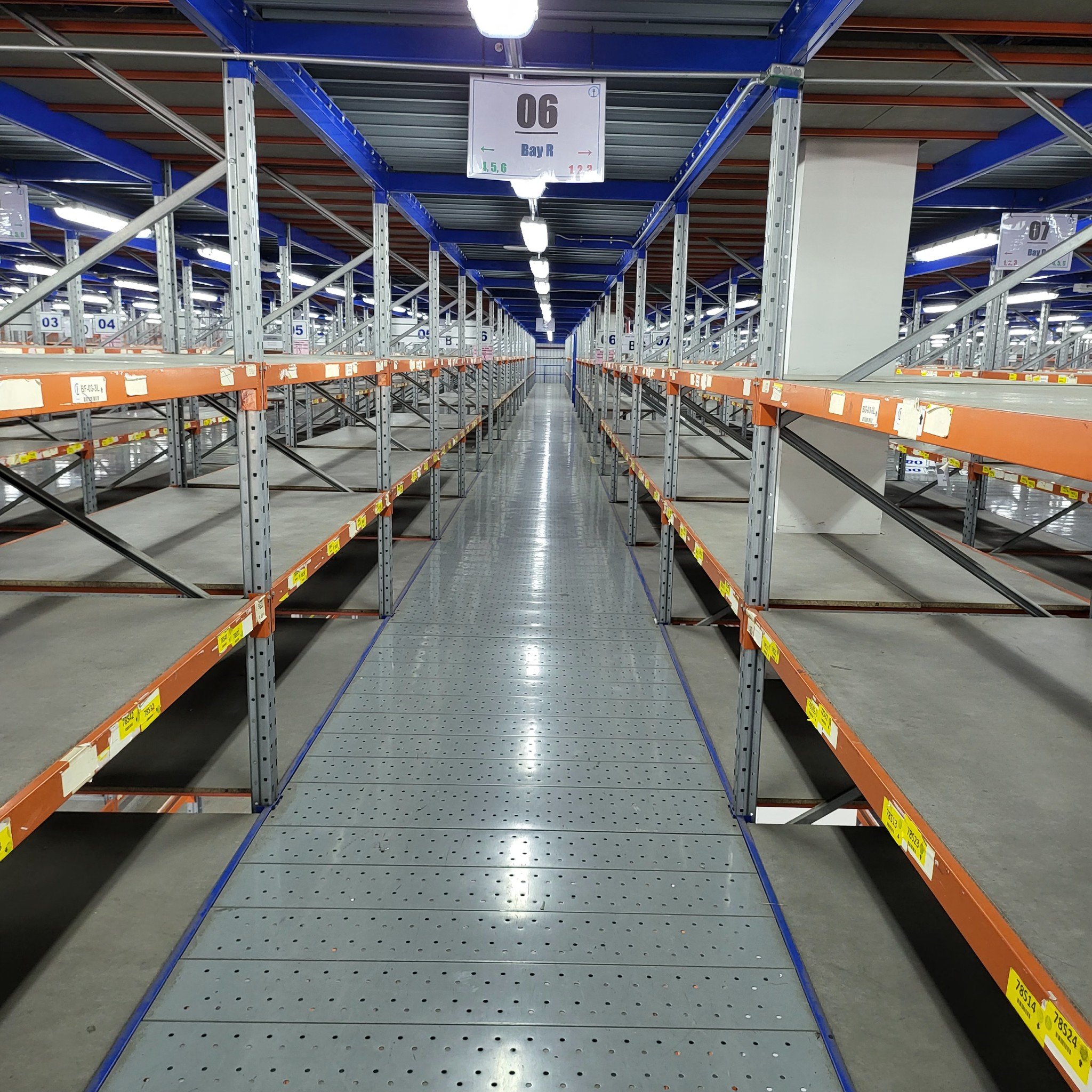 สินค้ามาใหม่ ขนาด 125x250 cm สูง 2m-10m ปูพื้นด้วยวีว่าบอร์ด 20mm รับน้ำหนักได้ชั้นละ 1000 kg