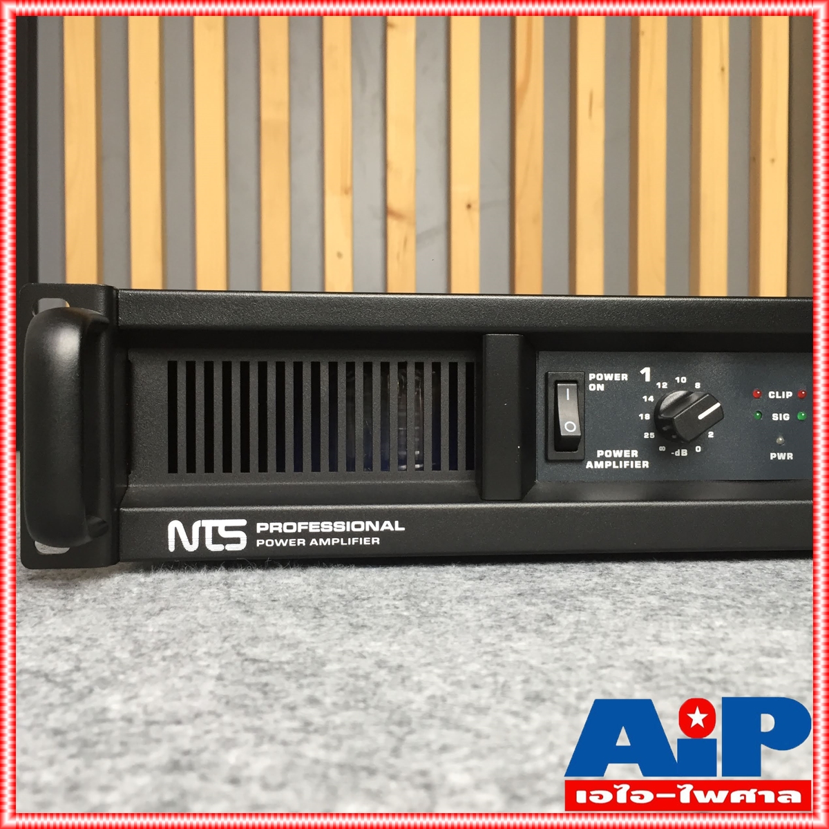 NTS PA600 poweramp เอ็นที่เอส PA 600 power amp PA-600 เพาเวอร์แอมป์ แอมป์ขยาย เครื่องเสียง แอมป์ เพาเวอร์ เอไอ-ไพศาล