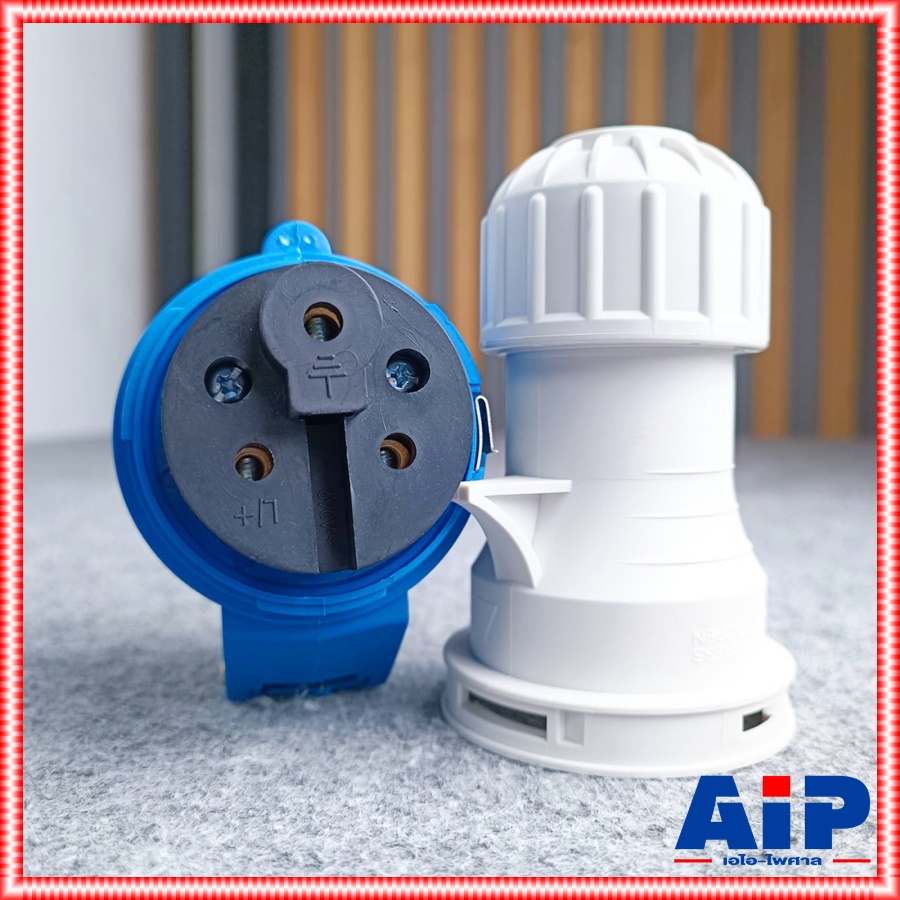 ปลั๊กC223 3ขา 32Aสีฟ้า ปลั๊กC-223 ปลั๊กC 223 ปลั๊กตัวเมีย ปลั๊กตัวเมีย3ขา เพาเวอร์ปลั๊ก ปลั๊กตัวเมียสำหรับเข้าสาย
