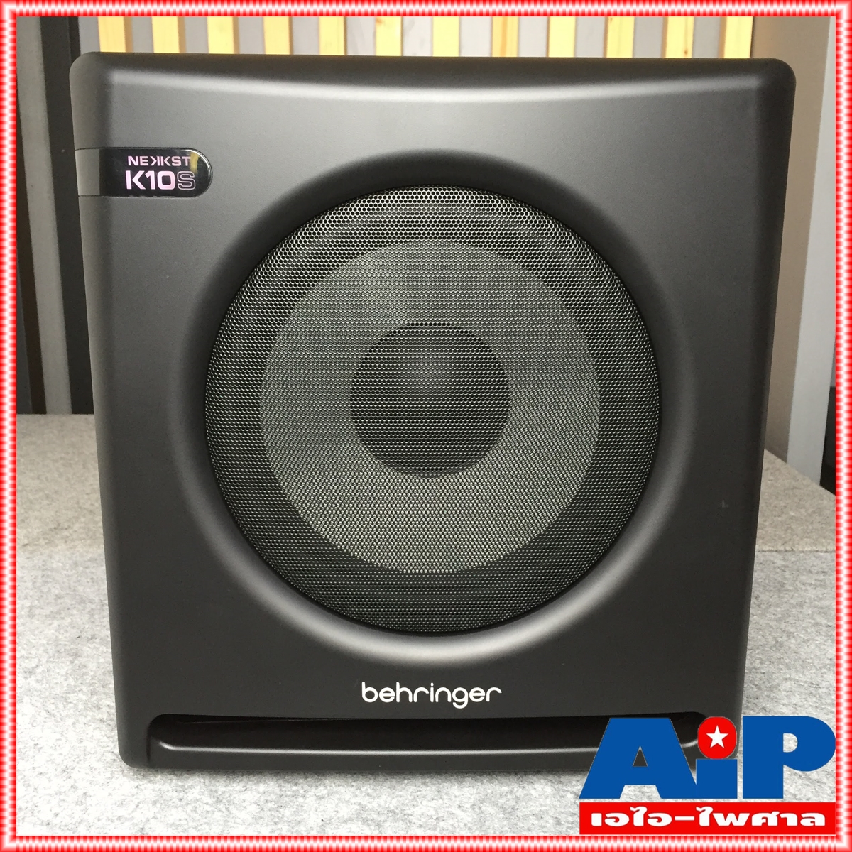 BEHRINGER K10S ACTIVE SUBWOOFER ตู้ซับเบส ตู้ซับมีแอมป์ ดอก10นิ้ว ของแท้มีประกันบริษัทบูเช่ เอ-ไพศาล +++
