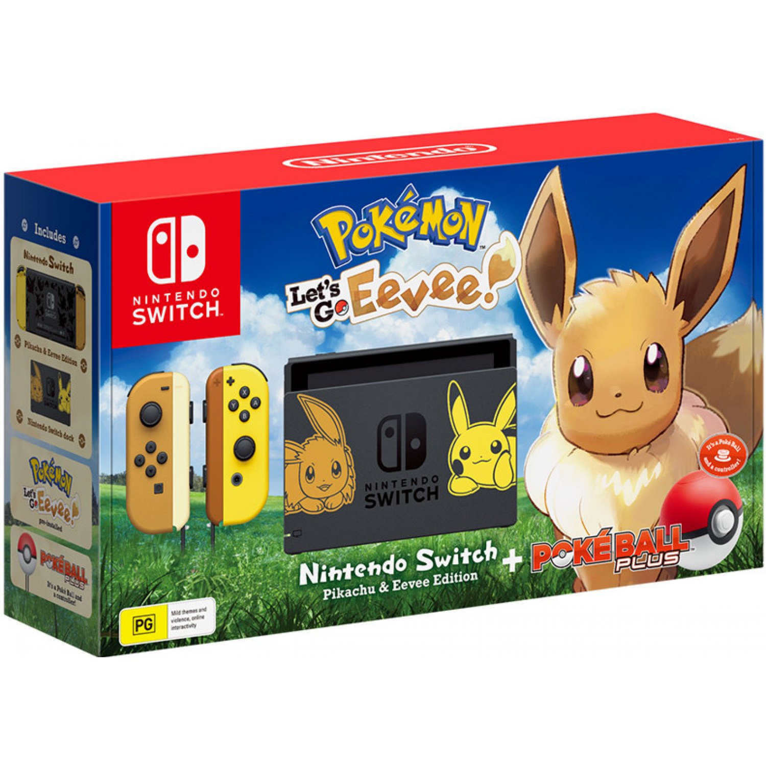 NINTENDO SWITCH POKÉMON: LET’S GO,EEVEE LIMITED EDITION.