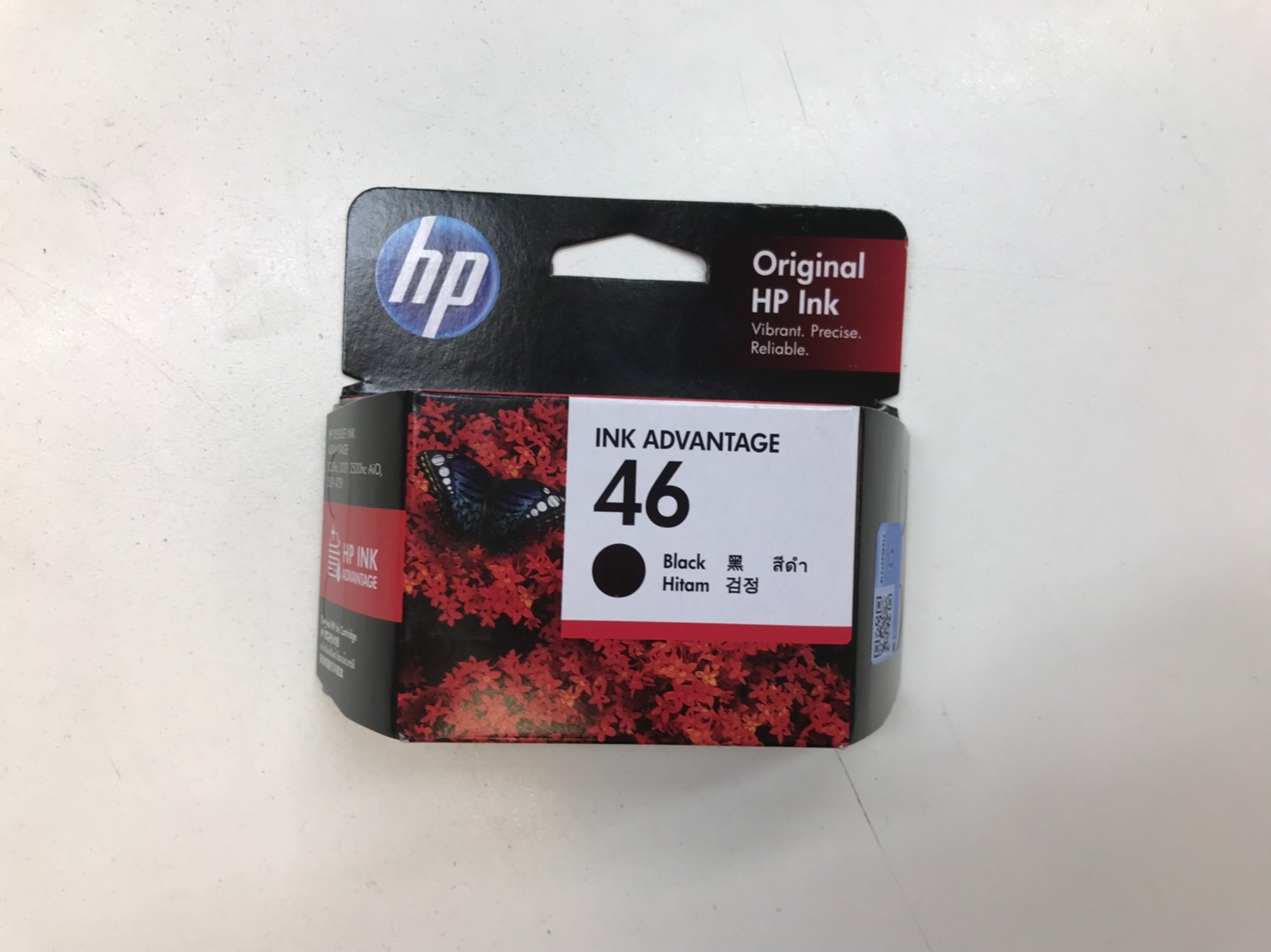 ตลับหมึก HP เบอร์ 46 สีดำ