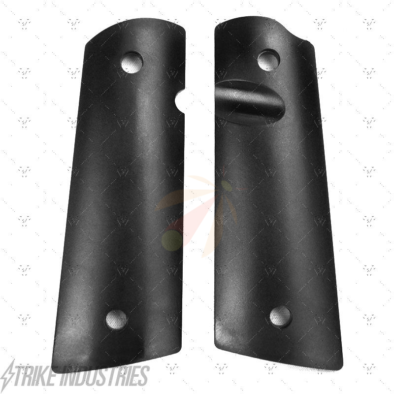 1911 PX™-07 Standard Size - Pistol Grips (Flag Pattern, Semi-Gloss Black) PX-07