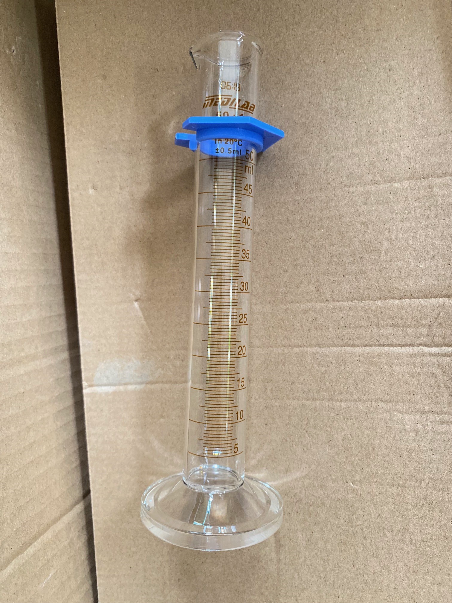 กระบอกตวง ชนิดแก้ว Cylinder Glass Class A ขนาด 5 ml -2000 ml