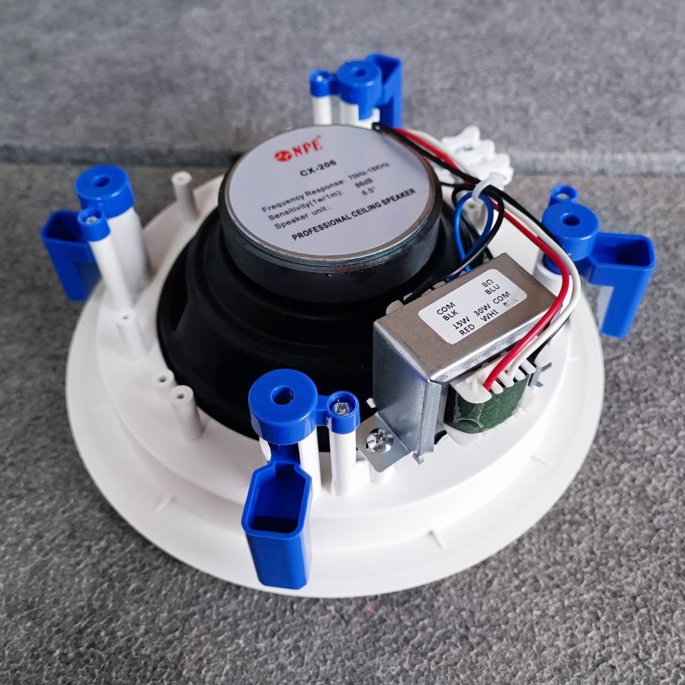 1ดอก NPE CX-206 ลำโพงเพดาน 6.5นิ้ว ลำโพงติดเพดาน ลำโพงติดเพดาน6.5นิ้ว CX206 CX 206 ลำโพงฝั่งฝ้า ลำโพง เพดาน เอไอ-ไพศาล