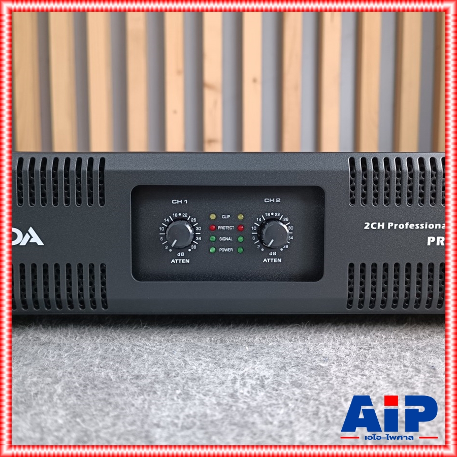 TADA PRO-8 poweramp เพาเวอร์แอมป์ 2 แชนแนล กำลังขับ 2 x 800 วัตต์ ที่ 8 โอห์ม คลาส D Tada PRO8 PRO 8 เอไอ-ไพศาล