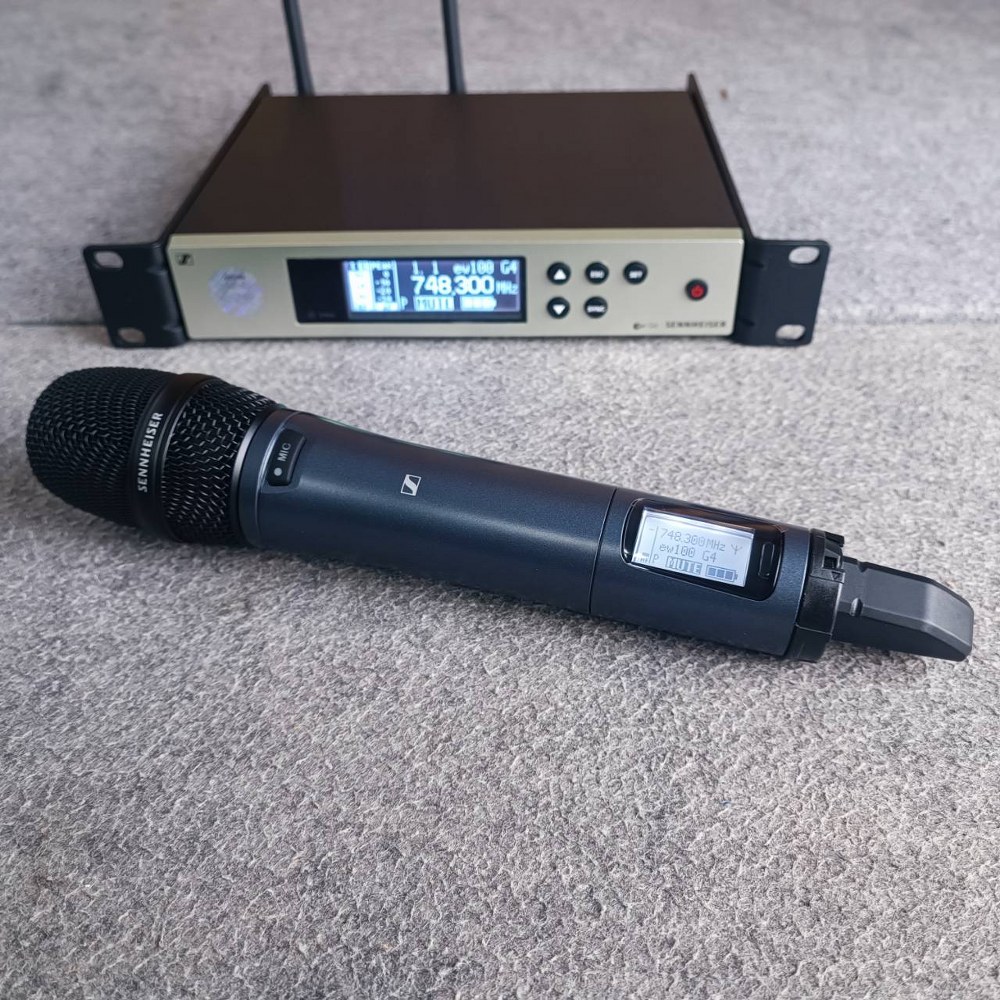 สินค้าใหม่ ลดล้างสต็อค SENNHEISER E100G4 MMD835 ไมค์ลอย EW 100 G4-835-TH EW 100 G4 835 TH ชุดไมค์ลอยเดี่ยวแบบมือถือ ย่าน UHF เอไอ-ไพศาล