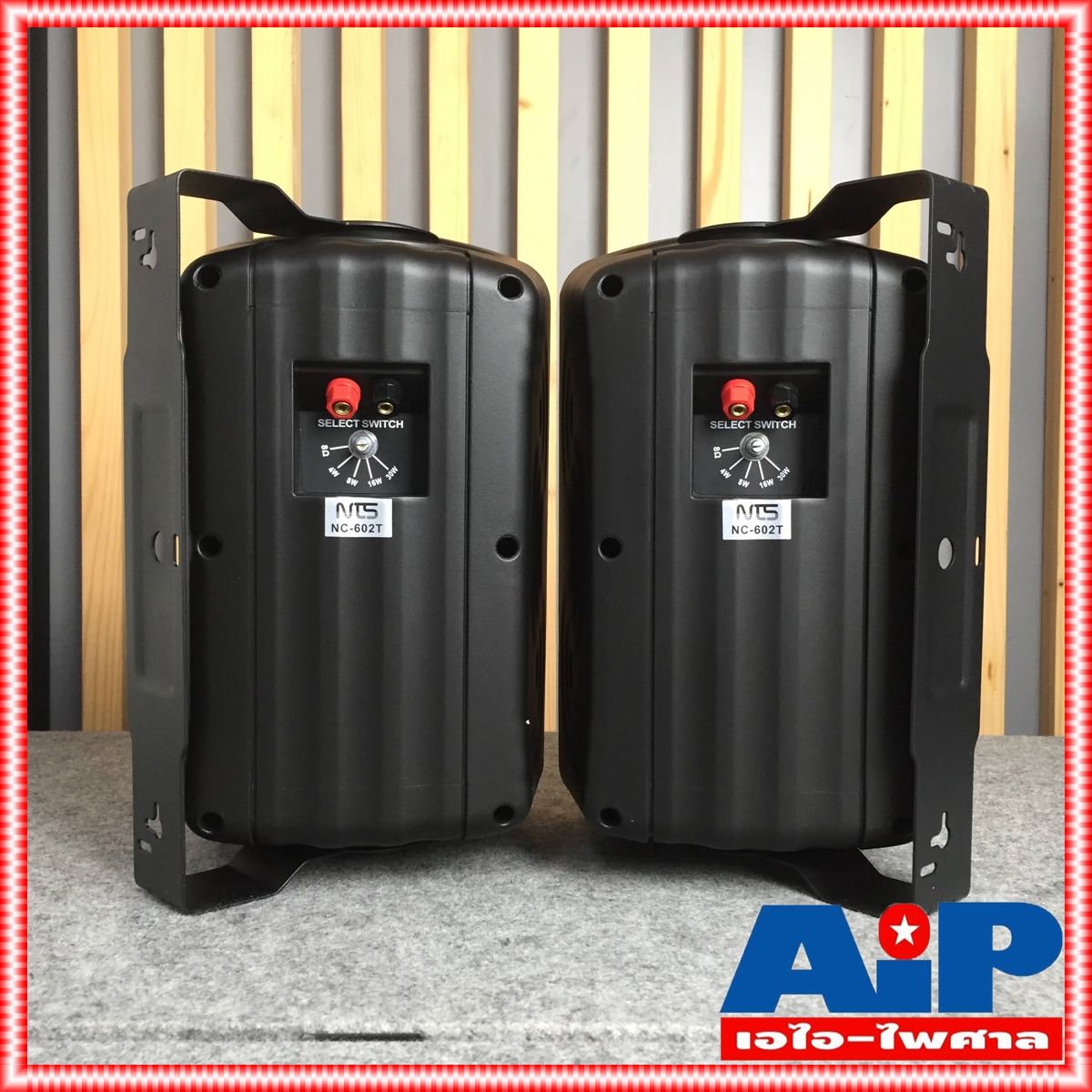 1คู่ NTS NC-602T ตู้ลำโพง 6นิ้ว มี LINE ตู้ ลำโพง แขวน ลำโพงติดผนัง NC602 T NC 602 งาน ห้องประชุม ห้องเรียน เอไอ-ไพศาล
