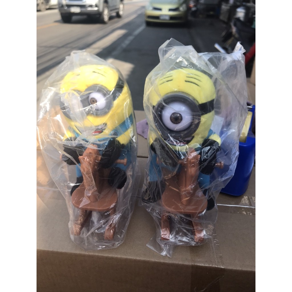 1691-5 ตุ๊กตามินเนียนม้าโยกเยกมีเพลงโยกได้ ตัวละ