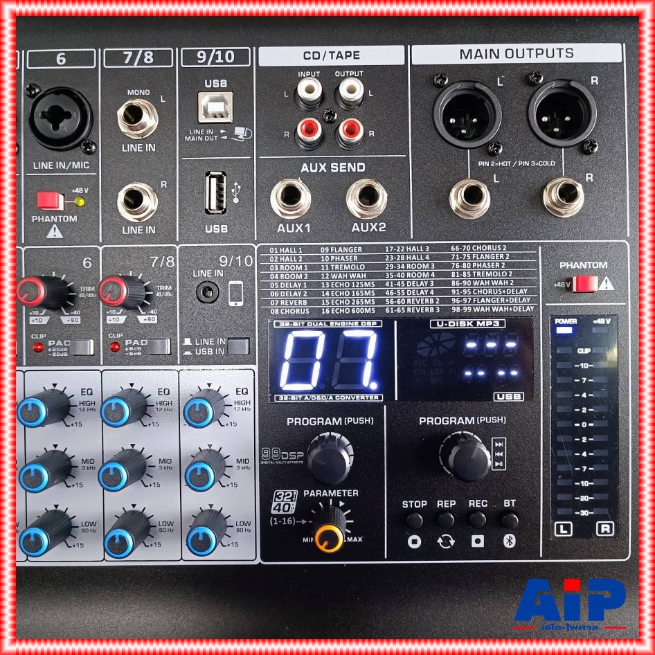 PROEUROTECH PMX-S10700FX POWERMIXER เพาเวอร์มิกซ์ มิกซ์ มิกเซอร์ เครื่องเสียง เครื่องปรับแต่งเสียง PMX S10700FX PMXS10700FX เอไอ-ไพศาล