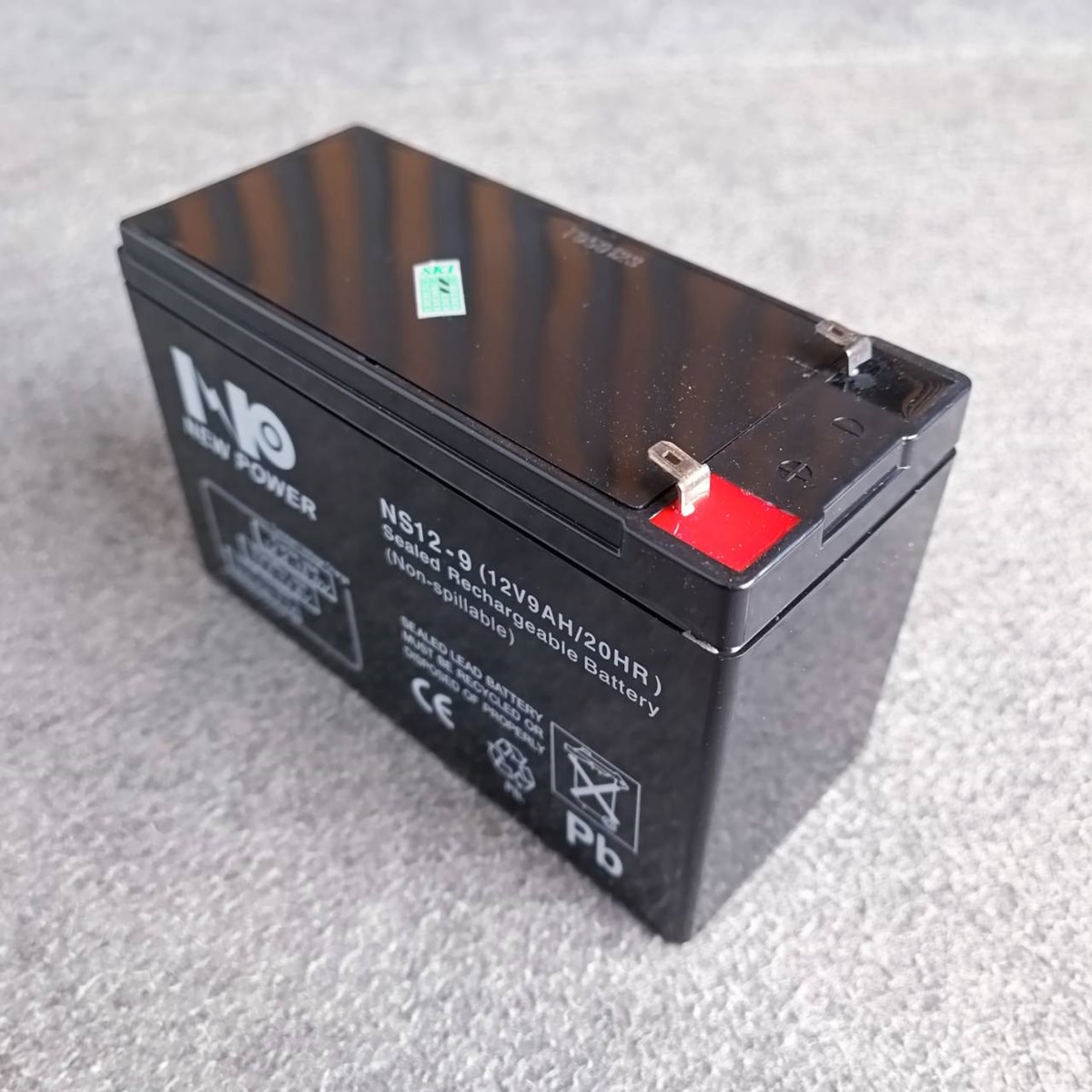 ของใหม่ รับประกัน1ปี NEW POWER 12V 9AH แบตเตอรี่แห้ง แบตเตอรี่ UPS 9A Battery แบตสำหรับสำรองไฟ แบตUPS แบตเตอรี่UPS เครื่องสำรองไฟฉุกเฉิน แบตของ NPE MK15BAT MK 15 BAT MK-15 BAT เอไอ-ไพศาล