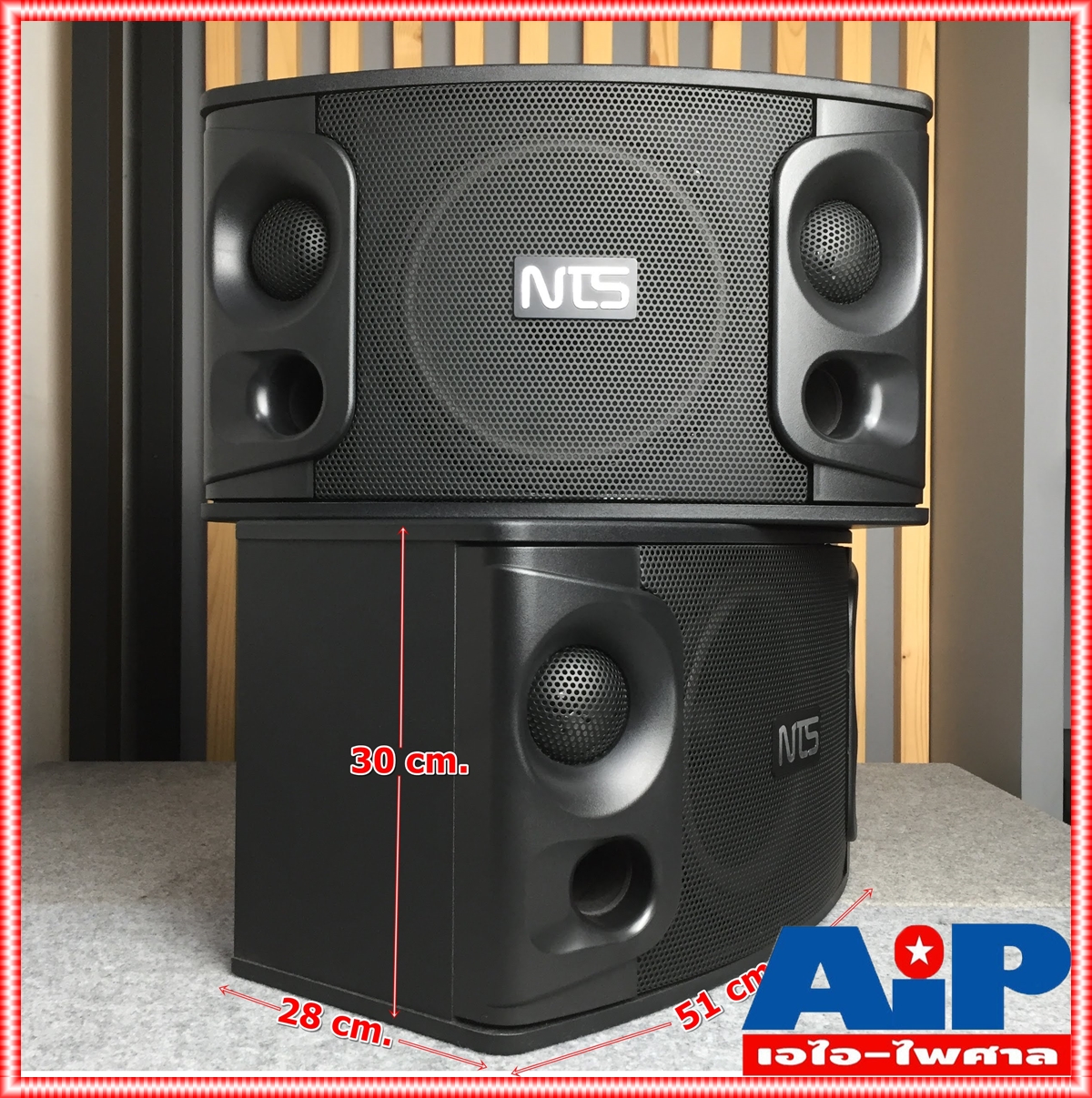 1คู่ NTS OK-105 ตู้ลำโพงคาราโอเกะ10" OK 105 OK105 ตู้ลำโพงNTS ตู้ลำโพง10นิ้ว เครื่องเสียงคาราโอเกะ เอไอ-ไพศาล