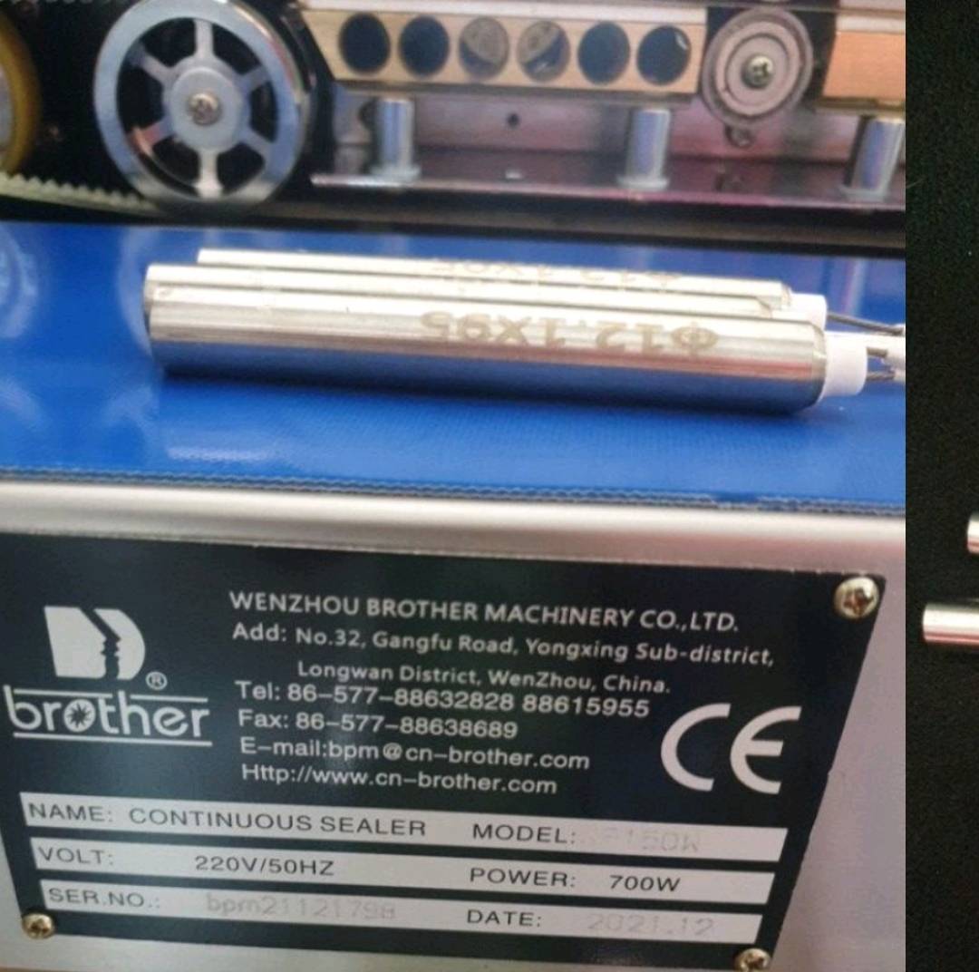 อะไหล่เครื่องซีลสายพาน แท่งฮีเตอร์ ทำความร้อน