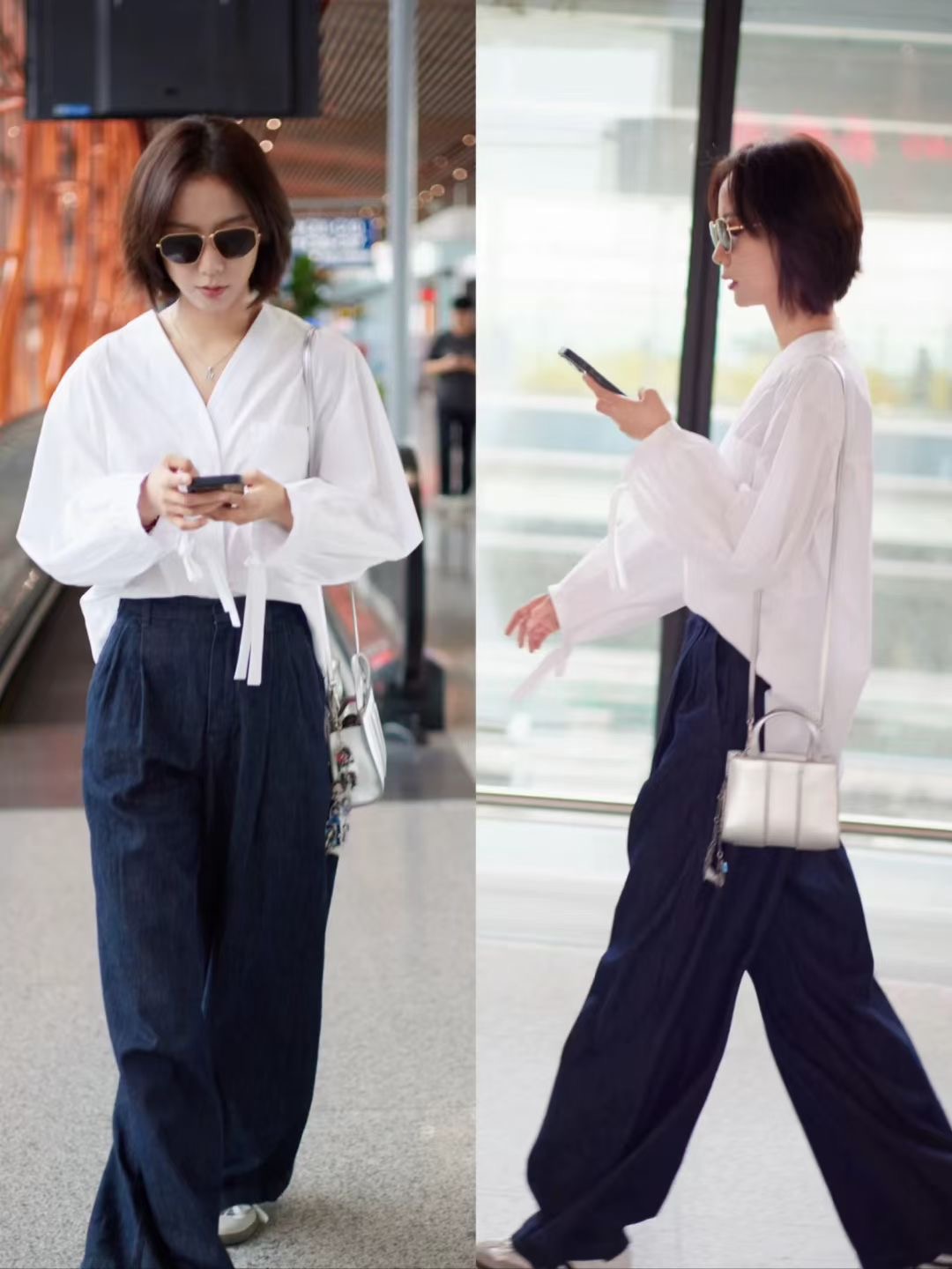 **do** เสื้อเชิ้ตแขนยาวคอวี Max Mara ผ้าค็อตต้อน สินค้าใหม่ ของแท้