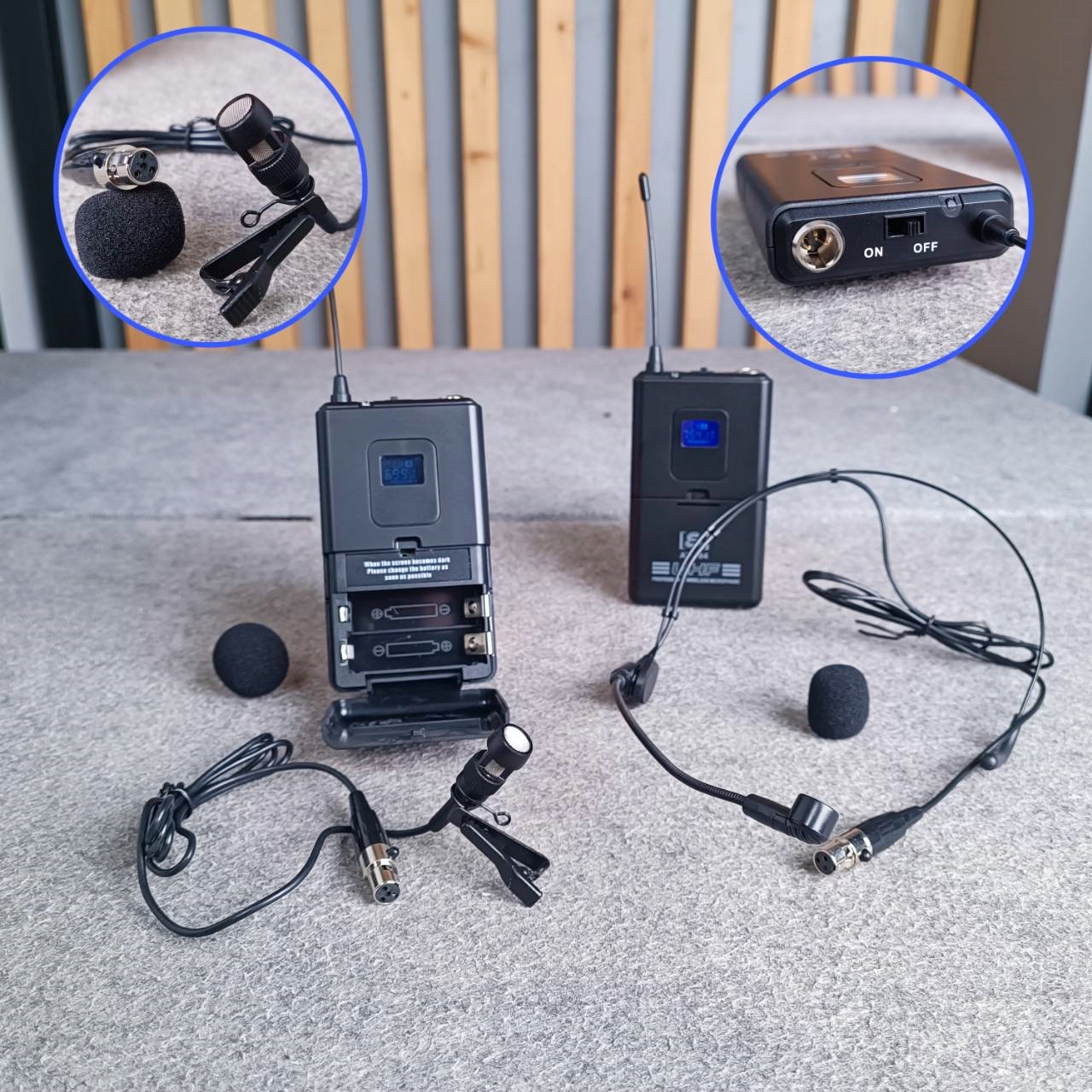 ความถี่ใหม่ กสทช E3 AT-804 ไมค์ลอยหนีบ+คาดคู่ UHF ไมค์ลอย ไมค์ลอยแบบหนีบ AT804 AT 804 ไมค์ลอยคาดคู่ เอไอ-ไพศาล