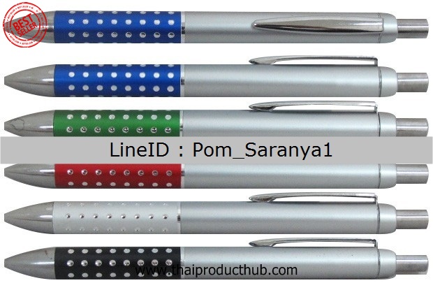 S200-046-CP-001_ปากกาพลาสติก . ปากกาลูกลื่น, ปากกาพรีเมี่ยม, ปากกาของชำร่วย, ปากการาคาถูก,