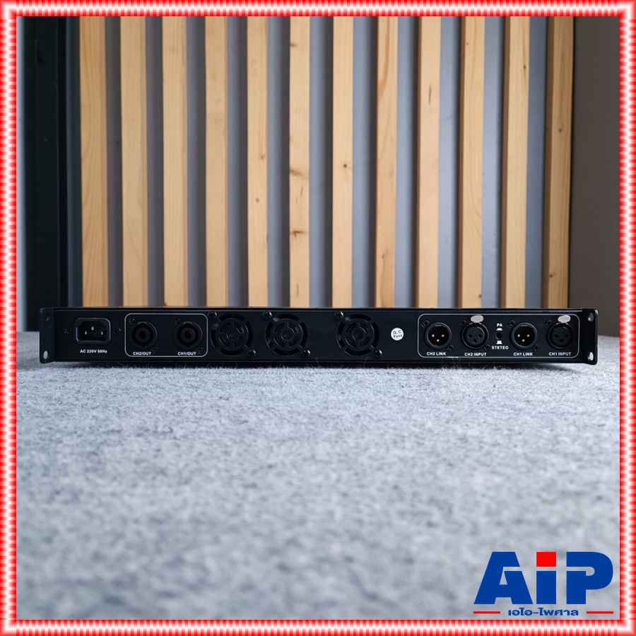 PROEUROTECH D-20500 poweramp พาวเวอร์แอมป์ 1U 2CH ระบบสวิทชิ่ง โปรยูโรเทค D 20500 D20500 เอไอ-ไพศาล