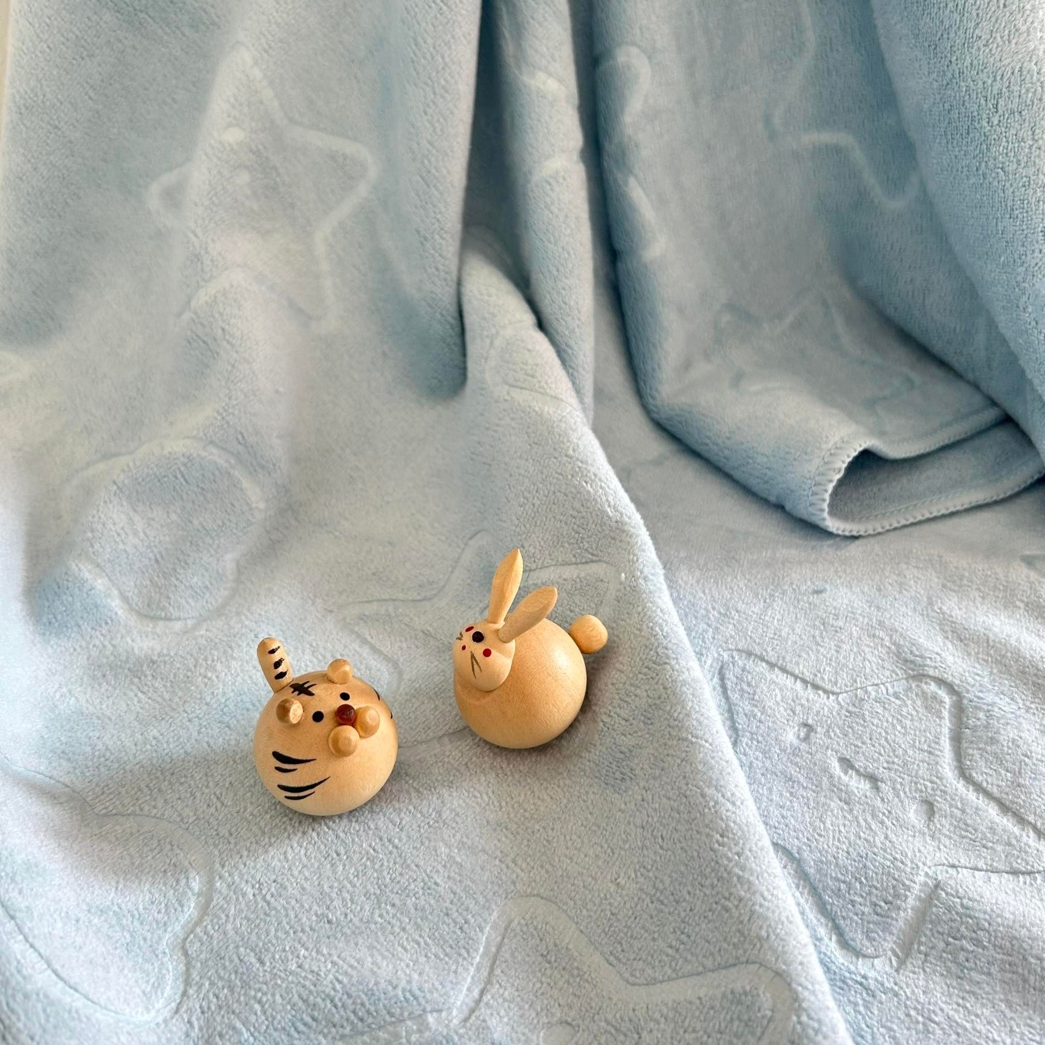 🍀HAVEN Towel Microfiber🍀ผ้าเช็ดตัว ผ้าขนหนู ไมโครไฟเบอร์ ขนาด 28*56 นิ้ว HAVEN แท้💯MC Emsky Blue