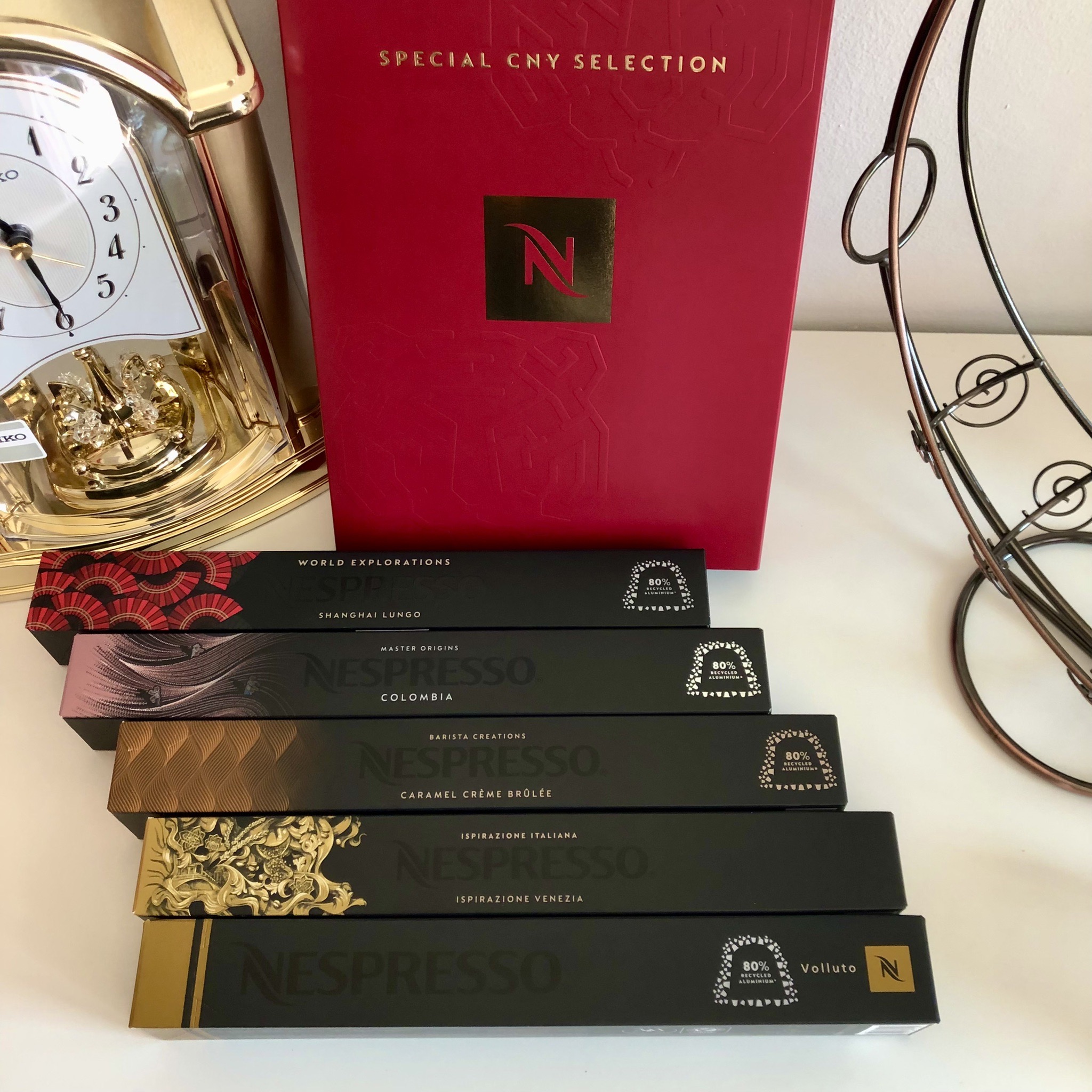 🍀แพ็คกาแฟ🍀 Special CNY Selection 50 แคปซูล Capsules Nespresso ของแท้ 💯แคปซูลกาแฟ เนสเพรสโซ่