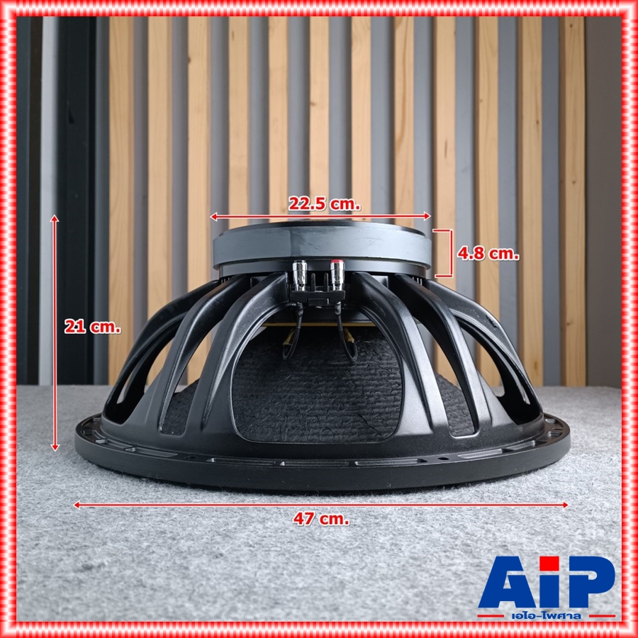 PROEUROTECH PRO-18S ลำโพง18นิ้ว โครงหล่อ รุ่นใหม่ ดอกลำโพงเสียงเบส ดอกลำโพงซับ โปรยูโรเทค PRO 18 S PRO18S เอไอ-ไพศาล