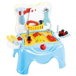 668-36 ของเล่นชุดช่างพกพา สีฟ้า