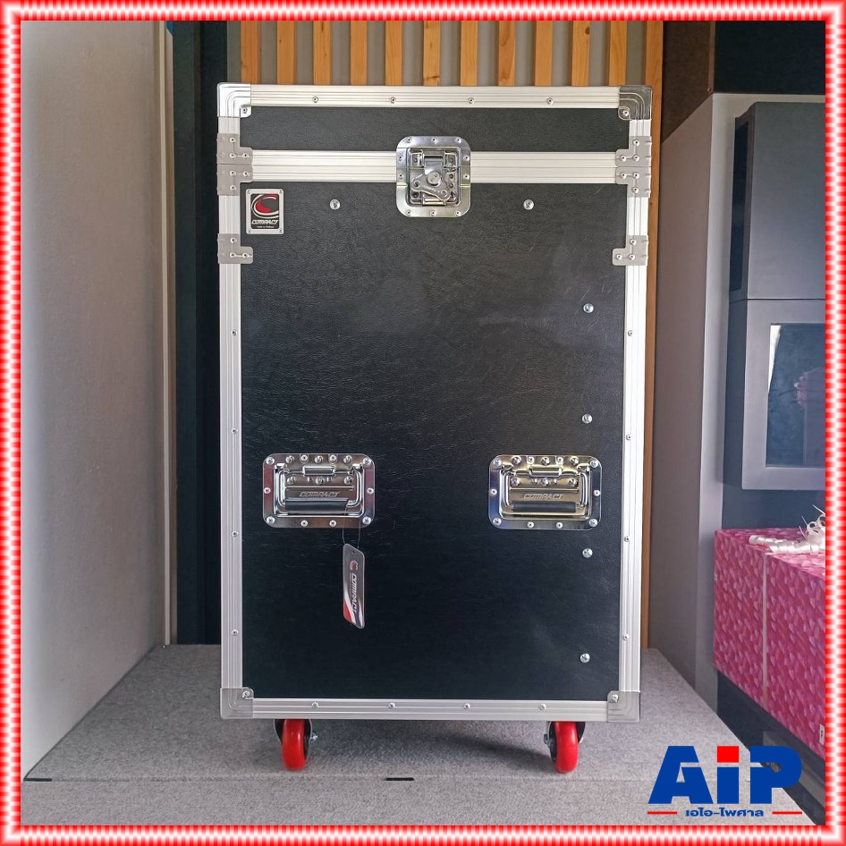 COMPACT XT3s-16U (14U) ตู้ RACK 3ฝา พร้อมล้อ สีดำ RACK 3 ฝา พร้อมล้อ พื้นที่สำหรับเก็บเครื่องเสียง รุ่น XT3s 16U-(14U) XT3s16U(14U)ตู้เก็บเครื่องเสียง เอไอ-ไพศาล