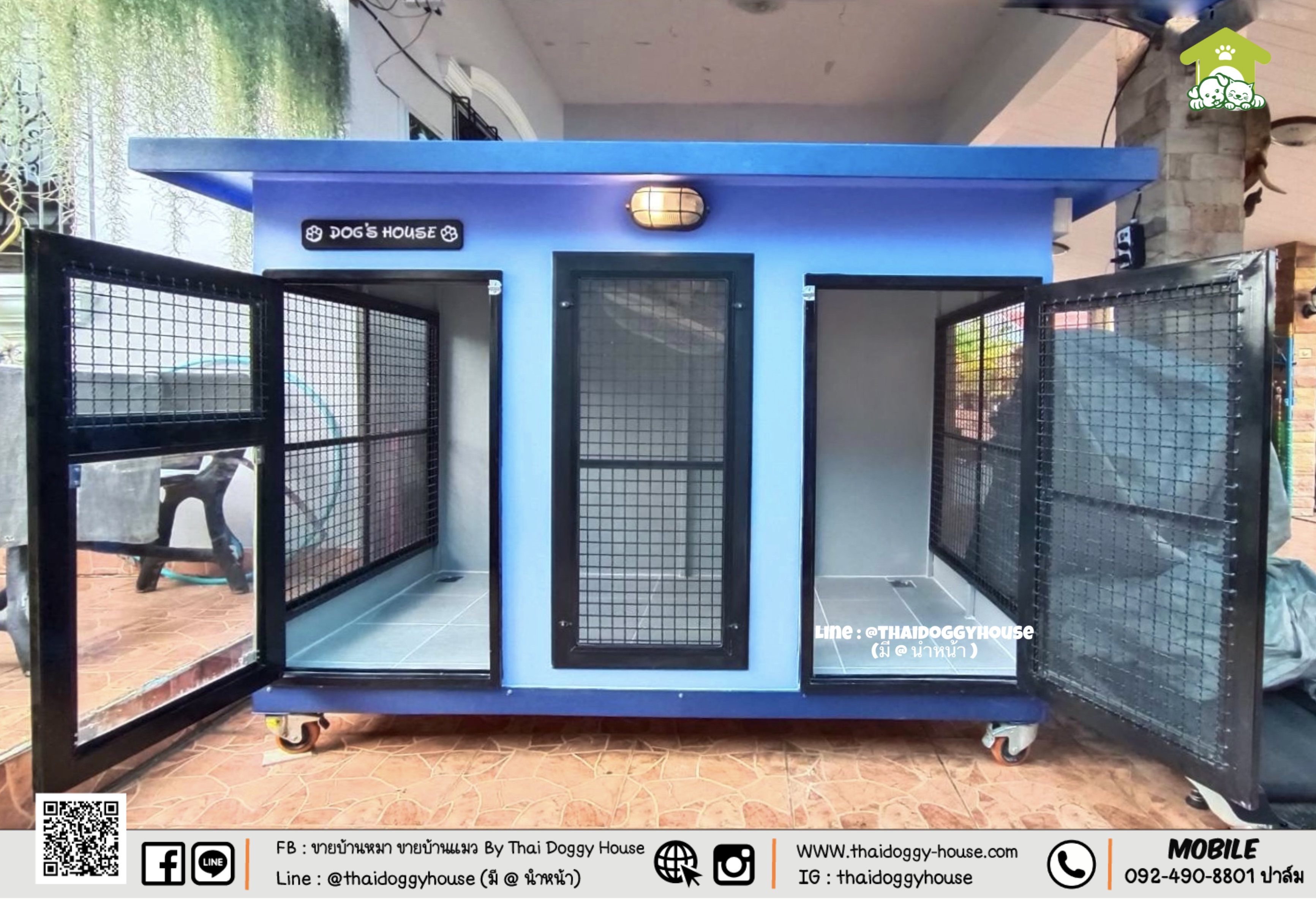 บ้านหมา บ้านแมว " 𝐁𝐎𝐗 𝐒𝐓𝐘𝐋𝐄 𝐁𝐘 𝐓𝐇𝐀𝐈 𝐃𝐎𝐆𝐆𝐘 𝐇𝐎𝐔𝐒𝐄 " &#x