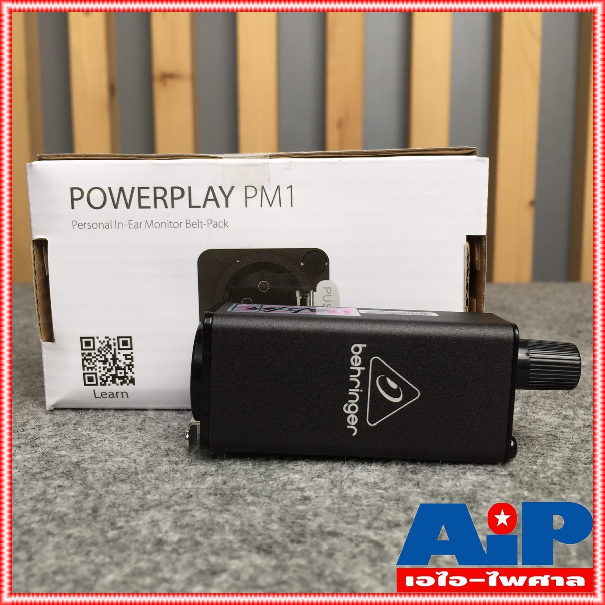 BEHRINGER PM1 in-ear monitor amplifier EarMonitor เครื่องช่วยฟัง หูฟังMonitor เครื่องเสียบหูฟัง เอไอ-ไพศาล +++