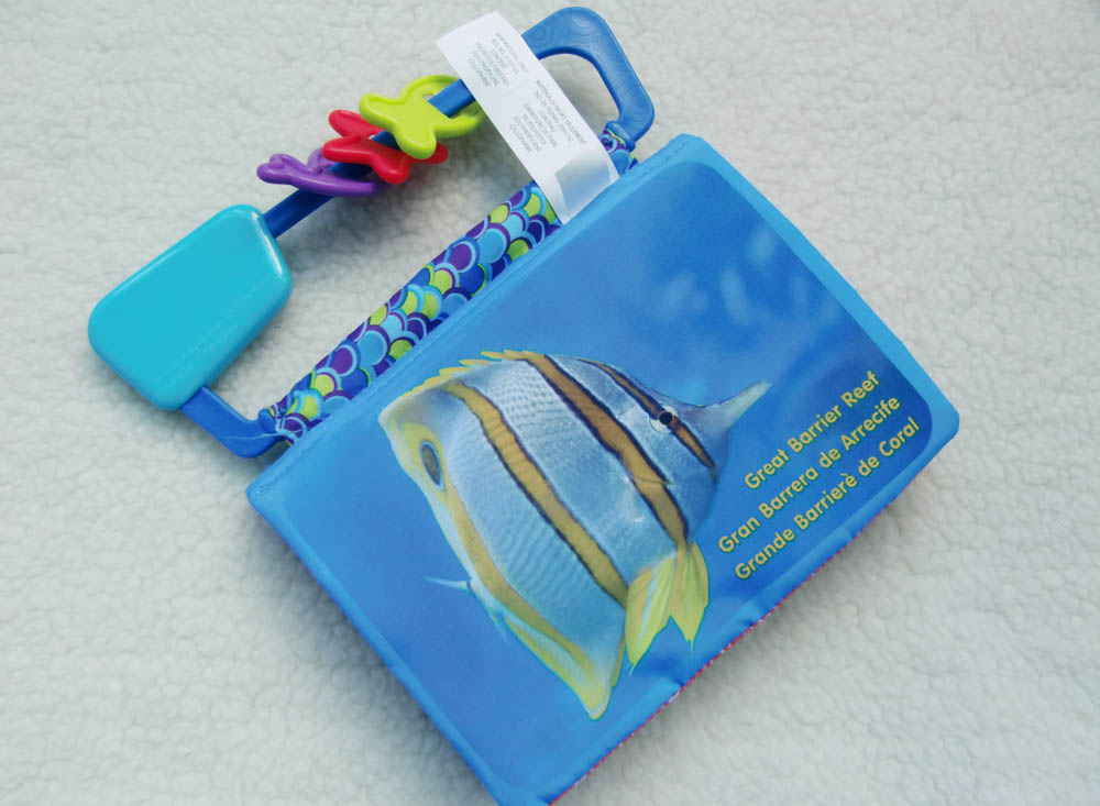 CH130 หนังสือผ้าใส่รูปได้ หนังสือรูปสัตว์ทะเล หนังสือสำหรับเด็ก