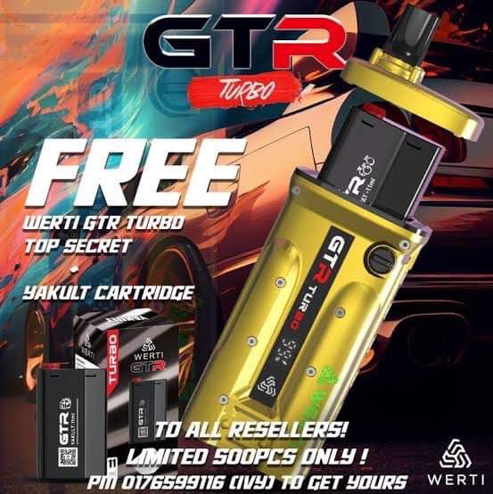 GTRTURBO 12000 PUFFS แบบเปลี่ยนหัวน้ำยา **เครื่องพร้อมหัว