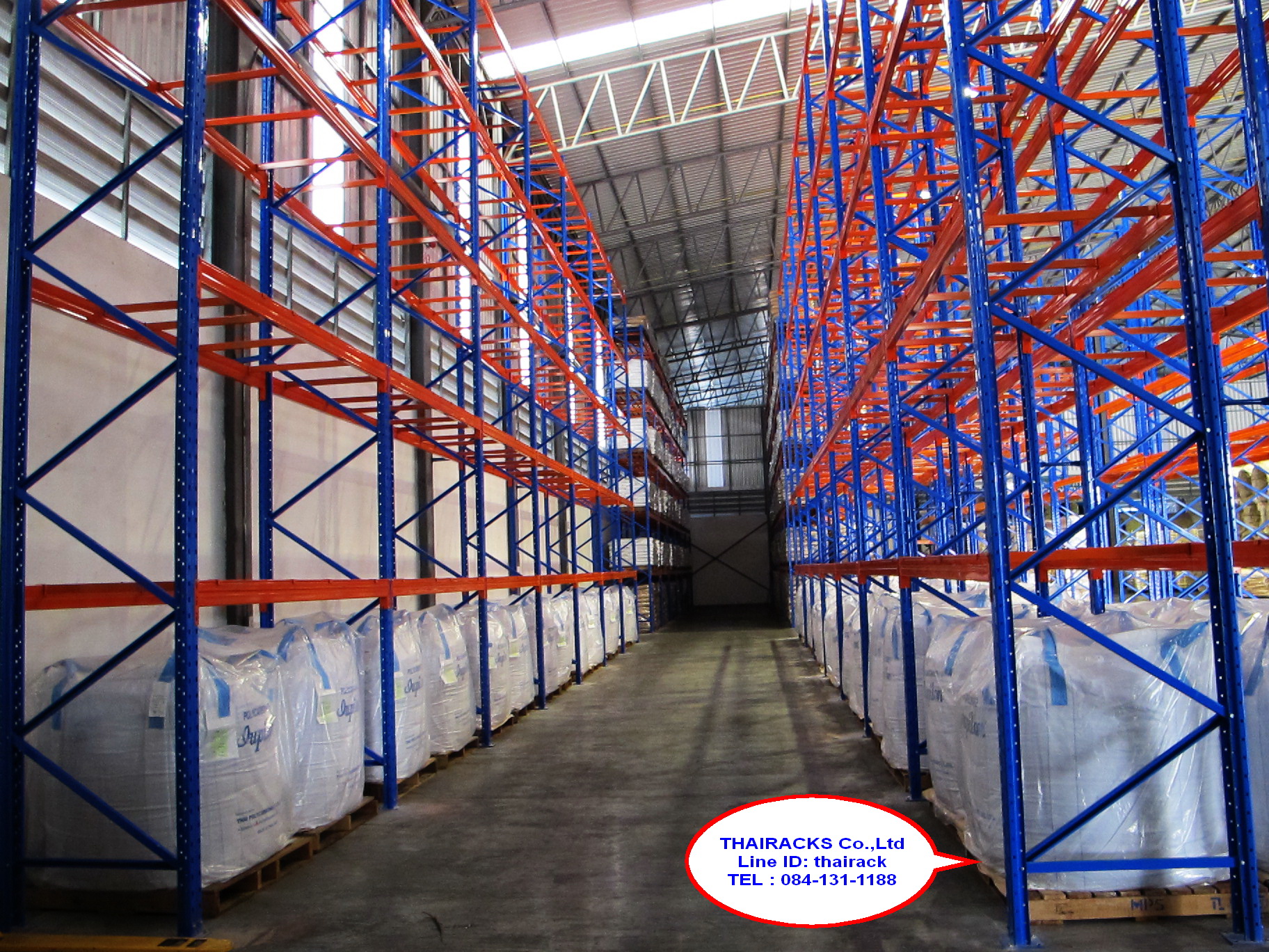 Pallet Rackชั้นวางคลังสินค้าใหม่และมือสอง