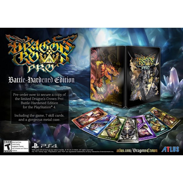 PS4: Dragon Crown Pro Hardened Edition Steelcase (R1)