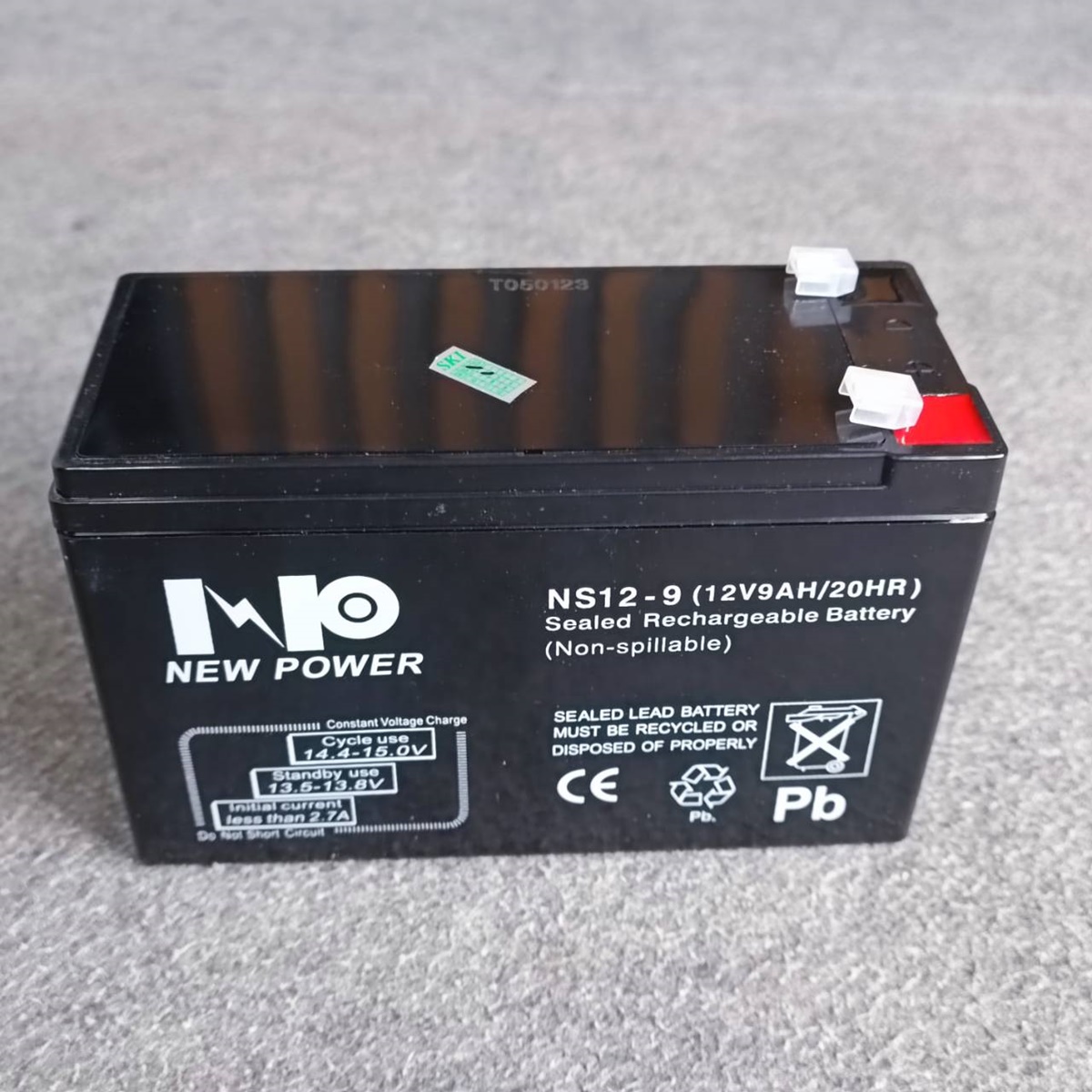 ของใหม่ รับประกัน1ปี NEW POWER 12V 9AH แบตเตอรี่แห้ง แบตเตอรี่ UPS 9A Battery แบตสำหรับสำรองไฟ แบตUPS แบตเตอรี่UPS เครื่องสำรองไฟฉุกเฉิน แบตของ NPE MK15BAT MK 15 BAT MK-15 BAT เอไอ-ไพศาล